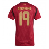 Maglie da calcio Belgio Johan Bakayoko #19 Prima Maglia Femminile Europei 2024 Manica Corta